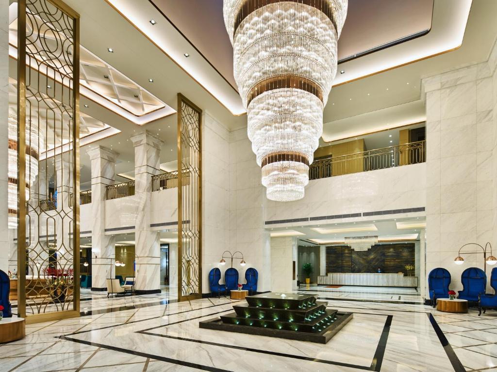 Vstupní hala nebo recepce v ubytování PRIMUS Hotel Wuhan Hannan