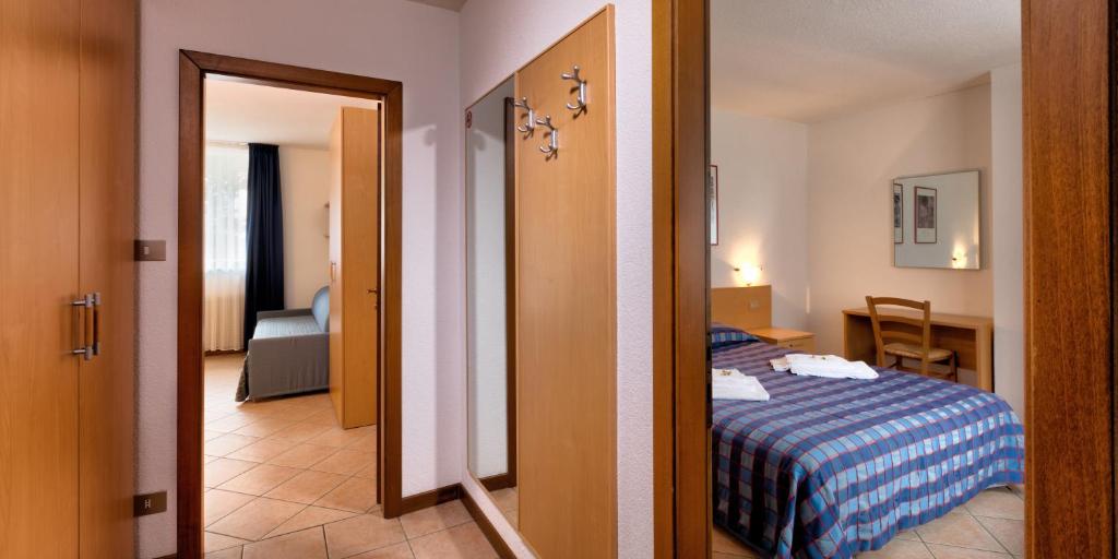 Postel nebo postele na pokoji v ubytování Residence Kristall