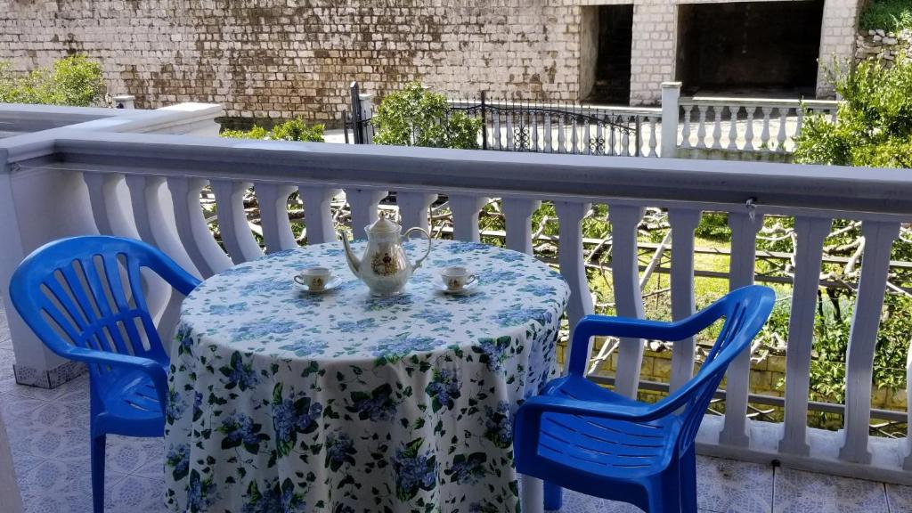 Balkón nebo terasa v ubytování Guesthouse Kodre