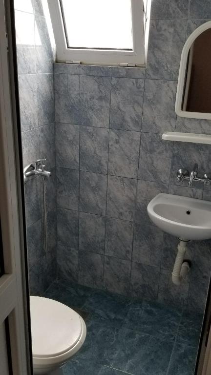 Koupelna v ubytování Guesthouse Kodre