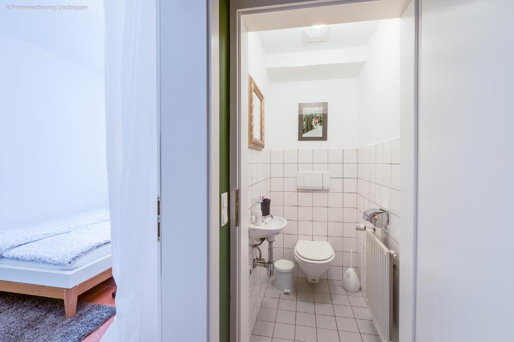 Koupelna v ubytování Ferienwohnung Mariazell