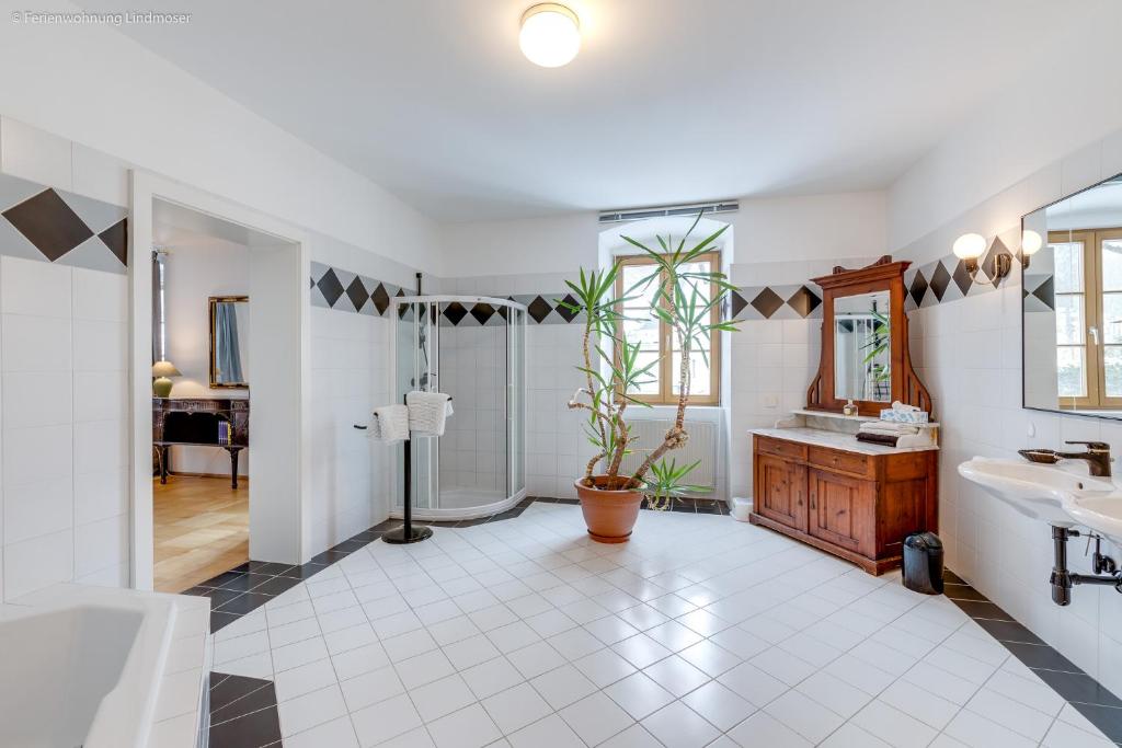 Kuchyň nebo kuchyňský kout v ubytování Ferienwohnung Mariazell