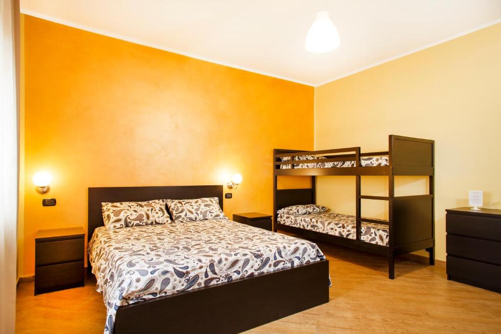 Postel nebo postele na pokoji v ubytování B&B Montemare