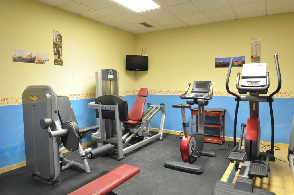 Gimnasio o instalaciones de fitness de Hotel Corregidor