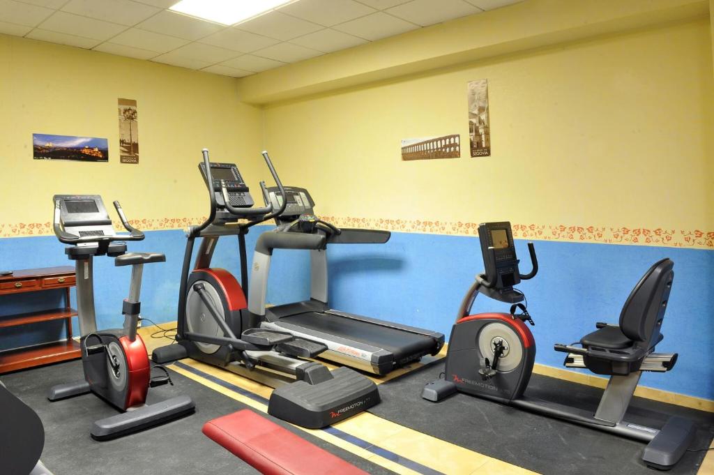 Gimnasio o instalaciones de fitness de Hotel Corregidor