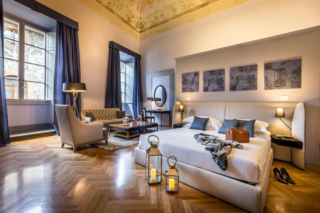 Posezení v ubytování Palazzo Ridolfi - Residenza d'Epoca