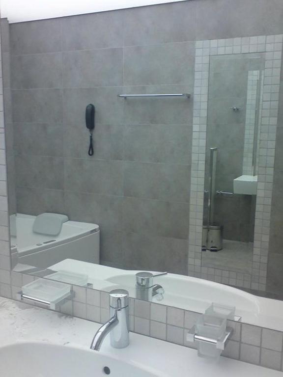 Koupelna v ubytování Methexis Boutique Hotel