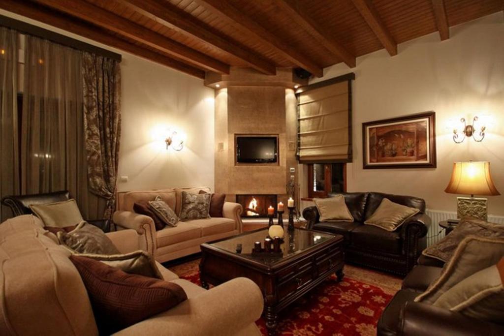 Posezení v ubytování Methexis Boutique Hotel