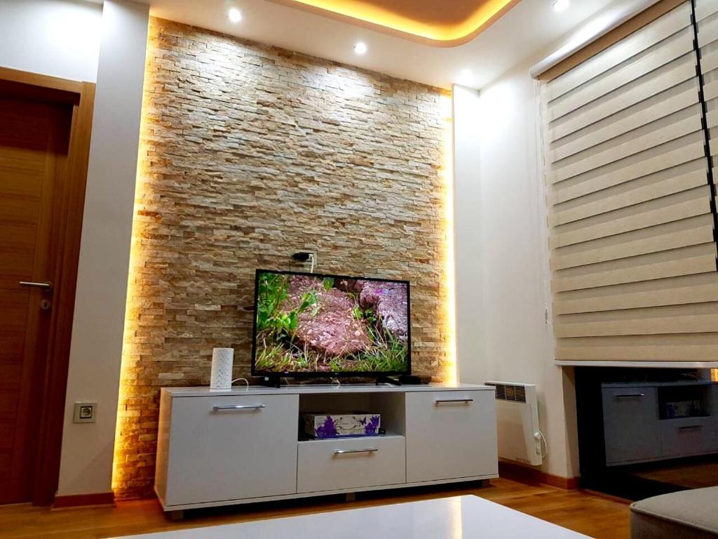 Телевизор и/или развлекательный центр в Apartment Jelena