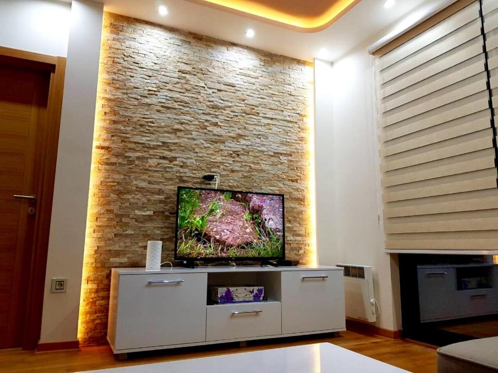 Un televizor și/sau centru de divertisment la Apartment Jelena