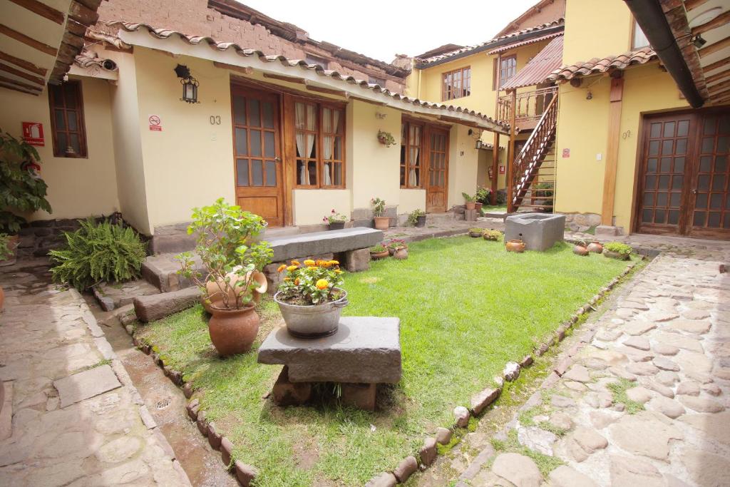 Zahrada ubytování "LLipimpac Guesthouse"