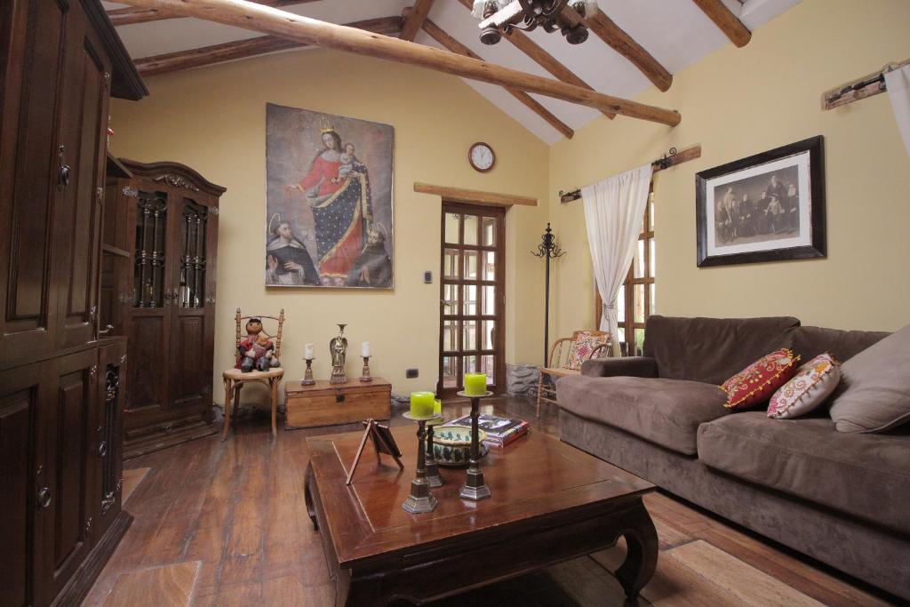 Posezení v ubytování "LLipimpac Guesthouse"