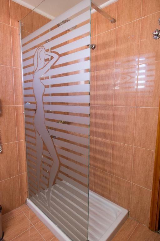 Koupelna v ubytování Agrinio Imperial Hotel
