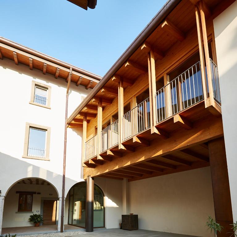 Balkón nebo terasa v ubytování Palazzo Eleonora