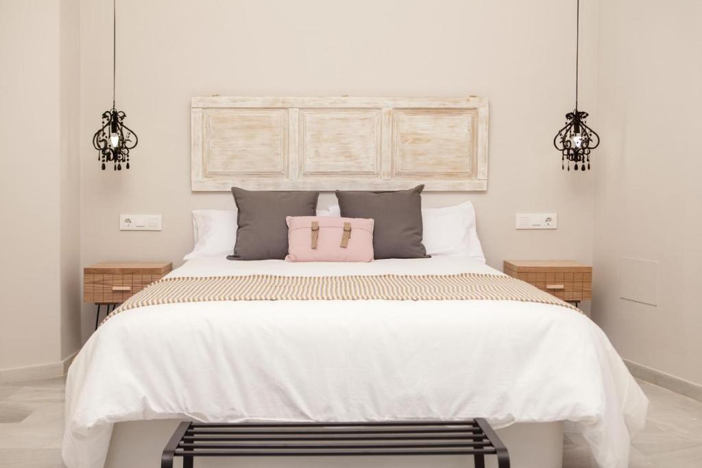 Postel nebo postele na pokoji v ubytování Valentina Home