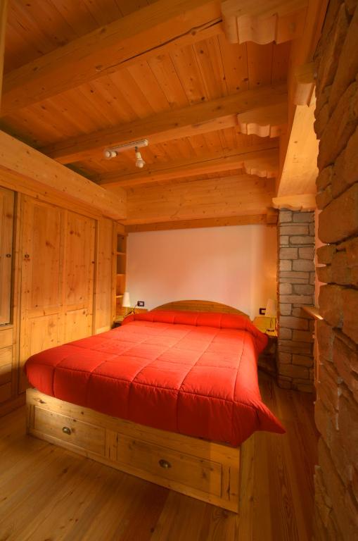 Postel nebo postele na pokoji v ubytování Haus Khlemele