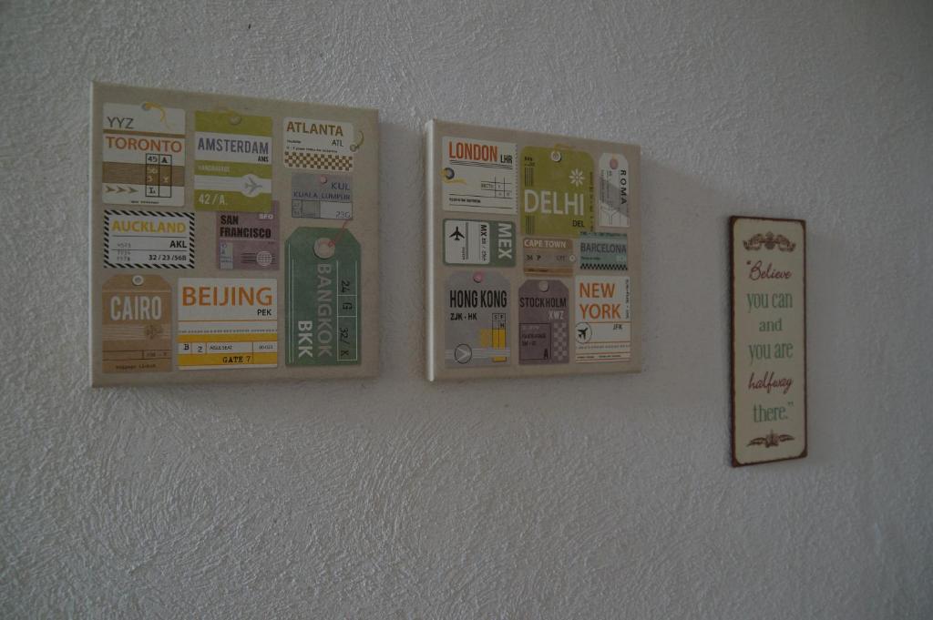 Certifikát, hodnocení, plakát nebo jiný dokument vystavený v ubytování Villa Donkey BnB