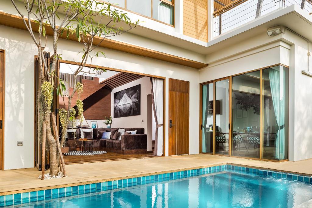 Bazén v ubytování Itz Time Hua Hin Pool Villa nebo v jeho okolí