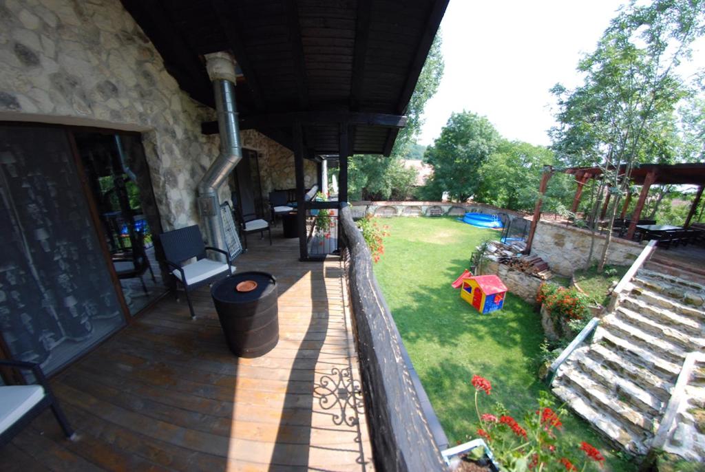 Zahrada ubytování Pensiunea Casa Dacilor