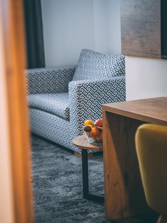Posezení v ubytování Orange Hotel