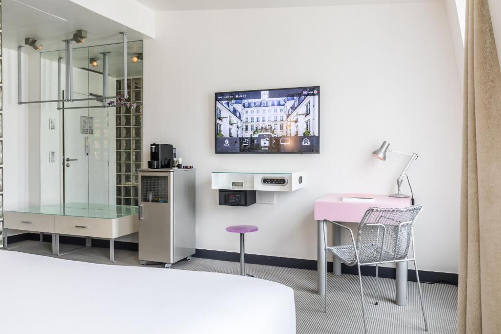 Kube Hôtel Paris - Resim 26