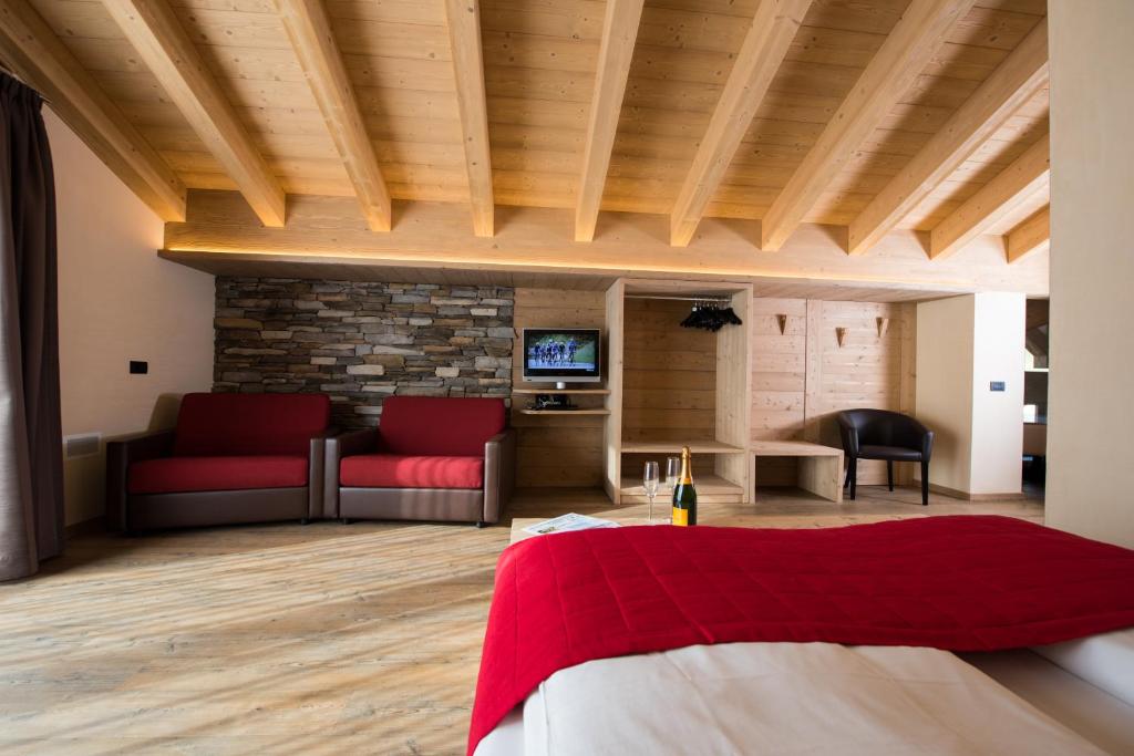 Postel nebo postele na pokoji v ubytování Francesin Active Hotel