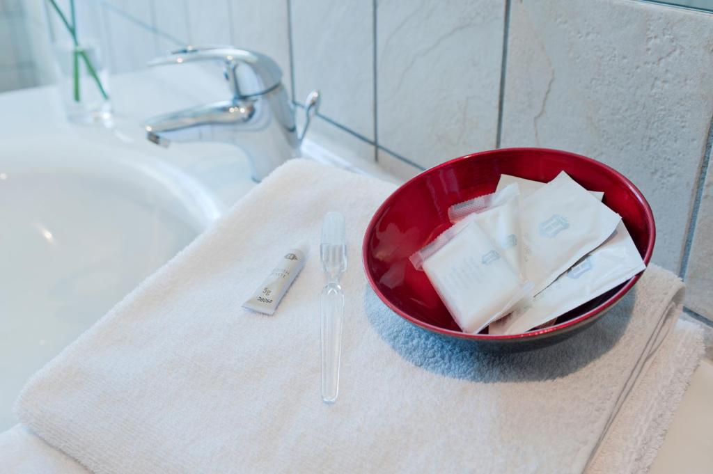 Kúpeľňa v ubytovaní Antico Albergo Madonna