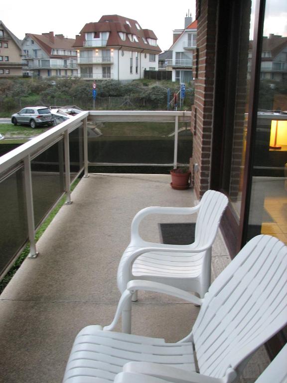 Balkón nebo terasa v ubytování Residentie Beverly