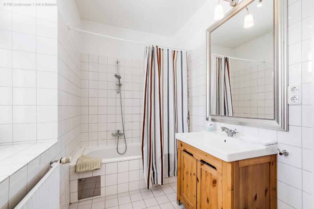 Koupelna v ubytování Ferienwohnung Mariazell