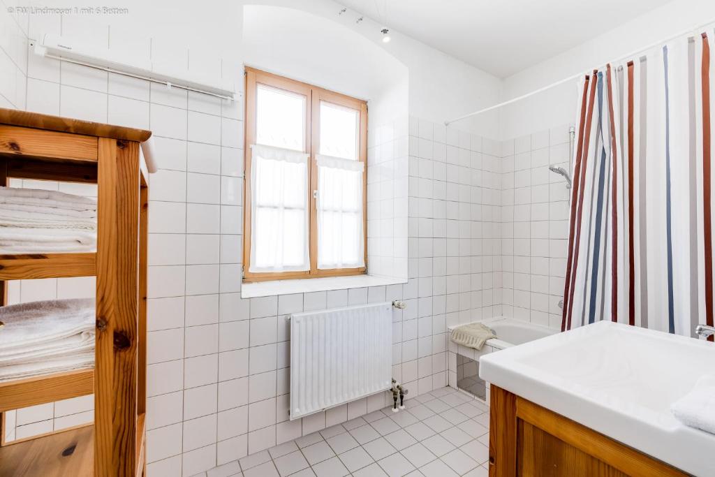 Koupelna v ubytování Ferienwohnung Mariazell
