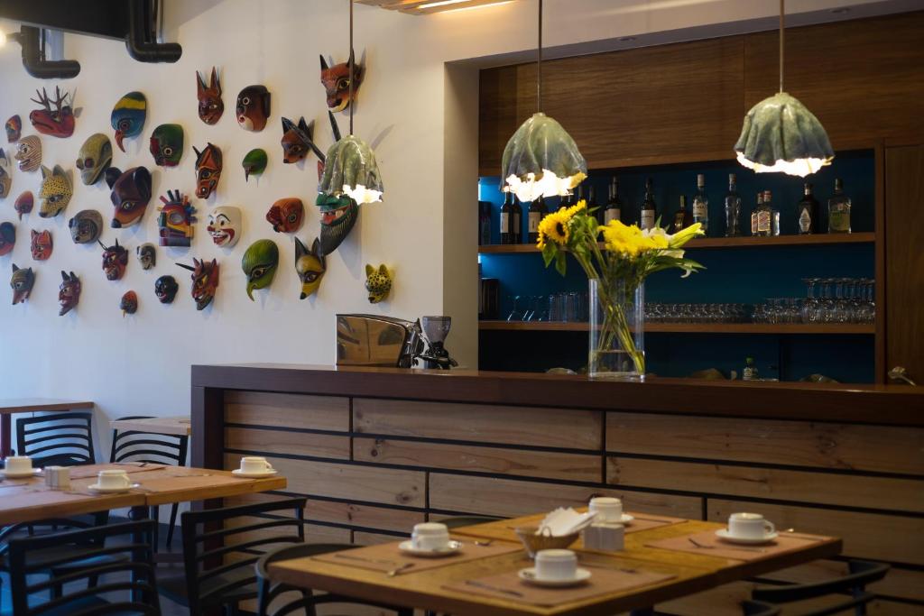 Restaurace v ubytování Casa Q