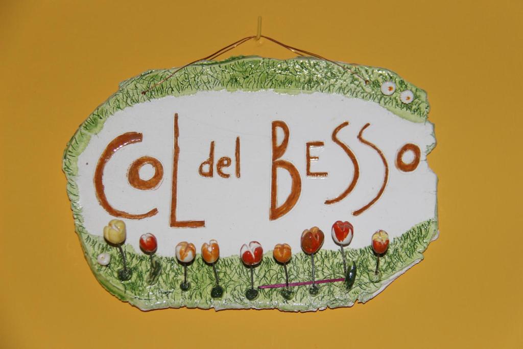 a sign that says cebella with eggs on it at B&B Pian Savin in Giaveno