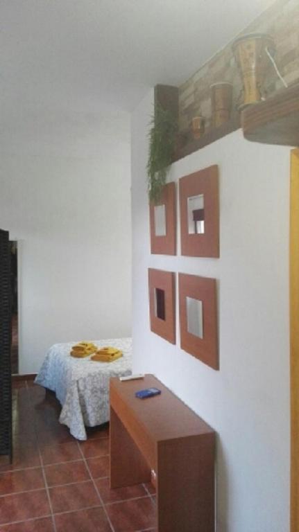 Cama o camas de una habitación en Casa La Hagar
