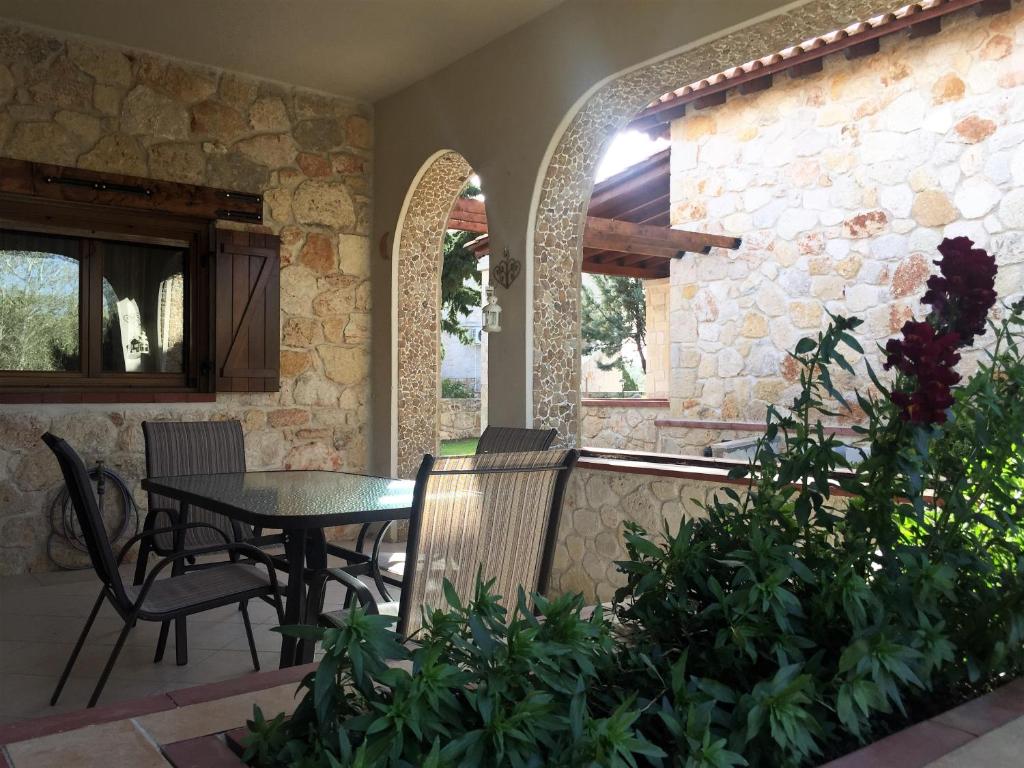 Zahrada ubytování Rahona Villas