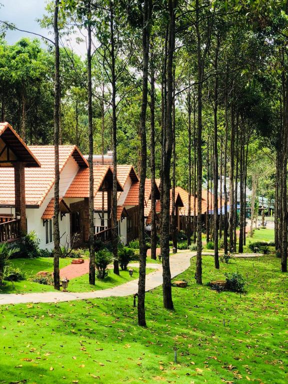 Zahrada ubytování Đồi Sao Phú Quốc
