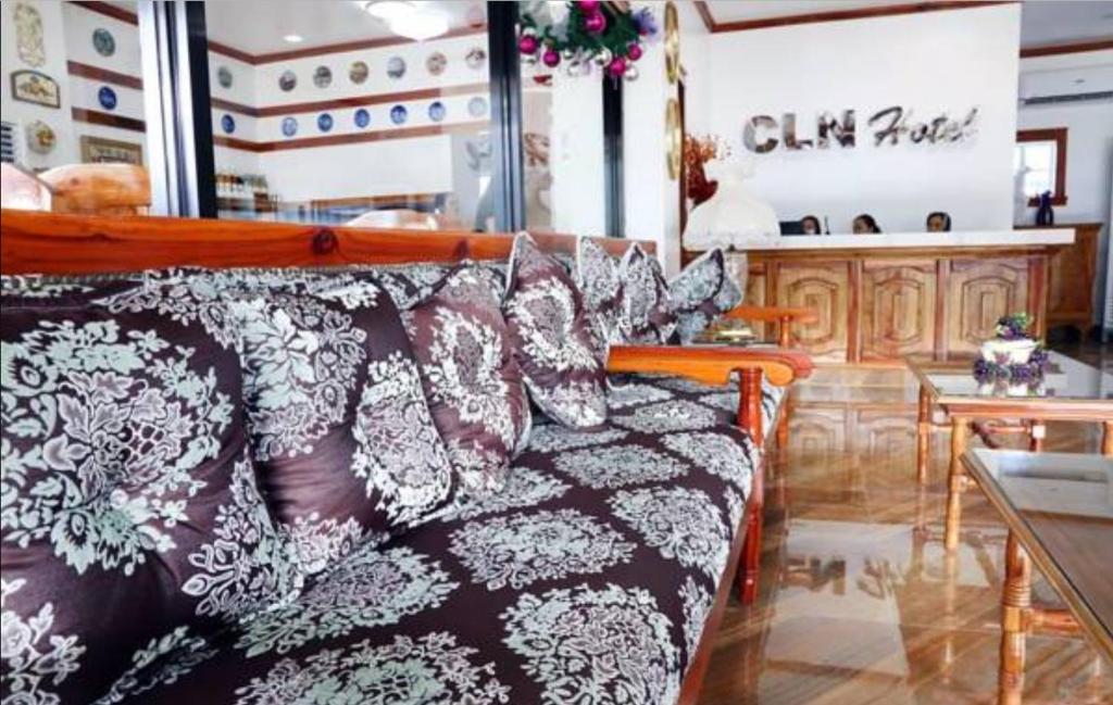 Posezení v ubytování CLN Boutique Hotel