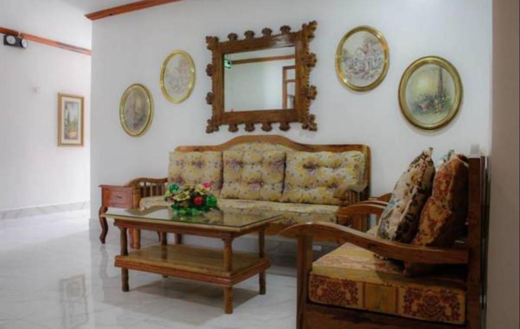 Posezení v ubytování CLN Boutique Hotel