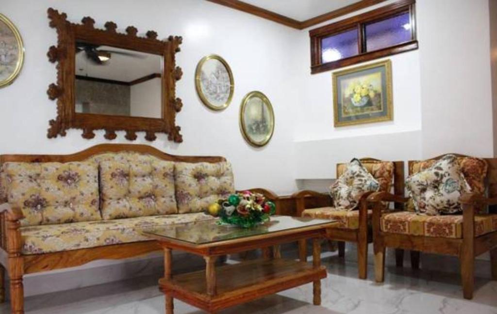 Posezení v ubytování CLN Boutique Hotel