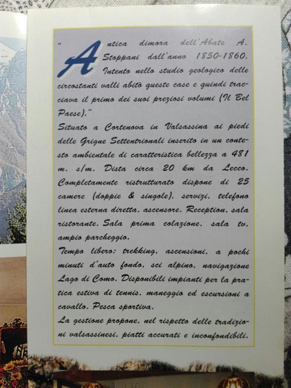 Fotografie z fotogalerie ubytování Albergo ristorante Gnocchi v destinaci Cortenova