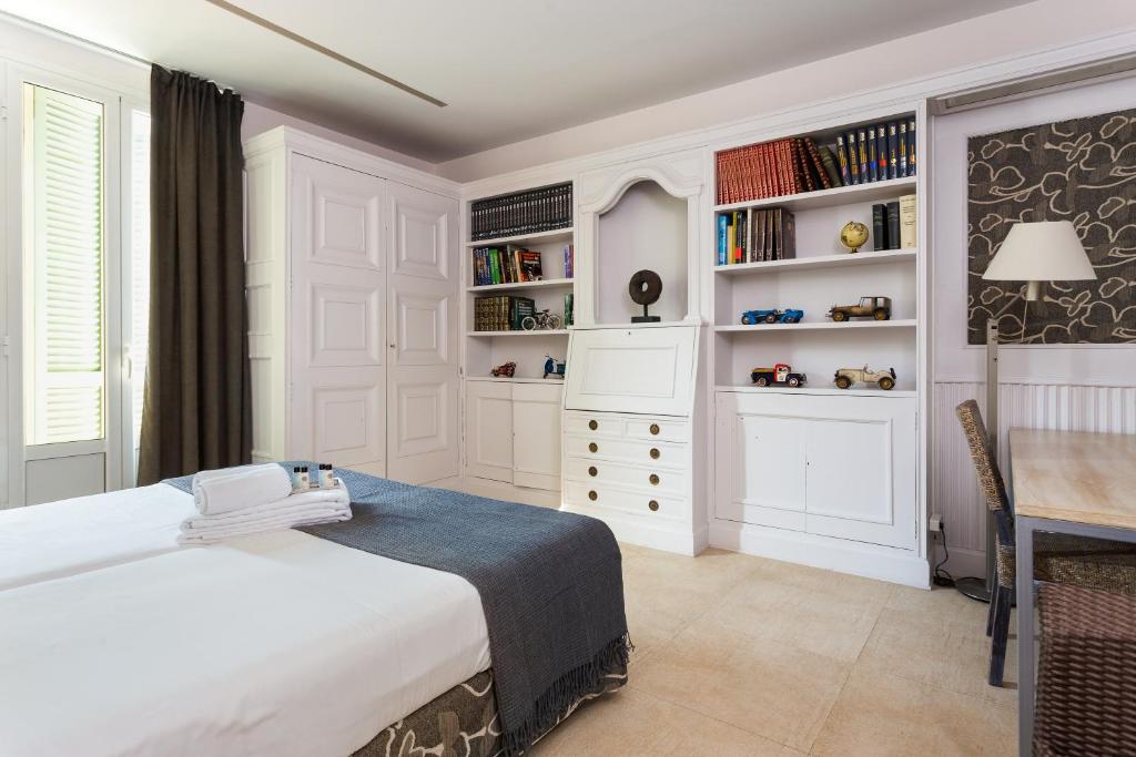Posteľ alebo postele v izbe v ubytovaní Quartprimera Apartments