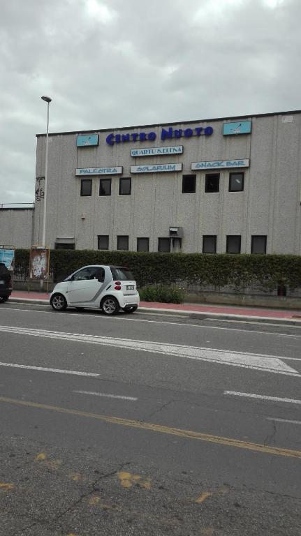 The building in which a panziókat is located