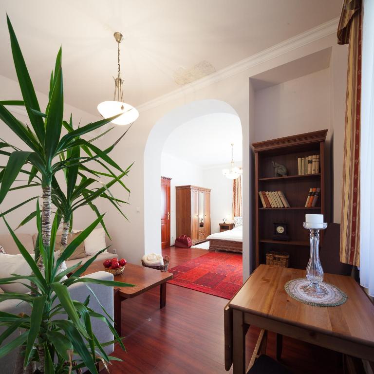 Posezení v ubytování Villa Cecile