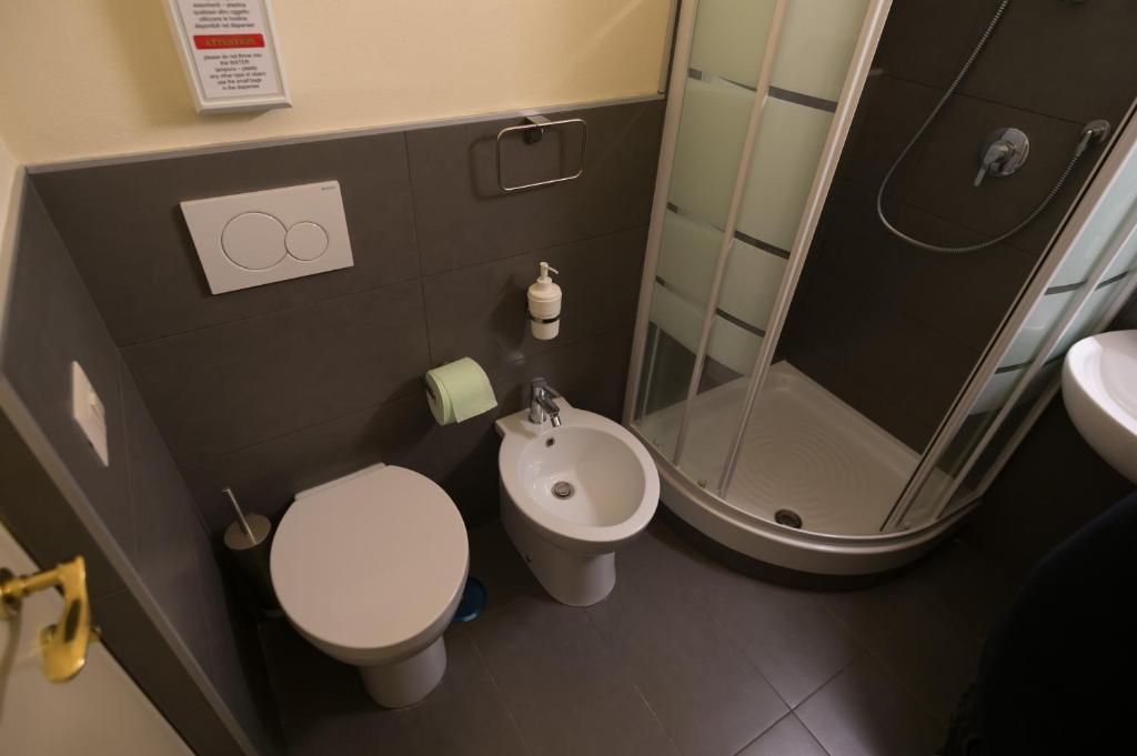 Kúpeľňa v ubytovaní tiaspettoaroma