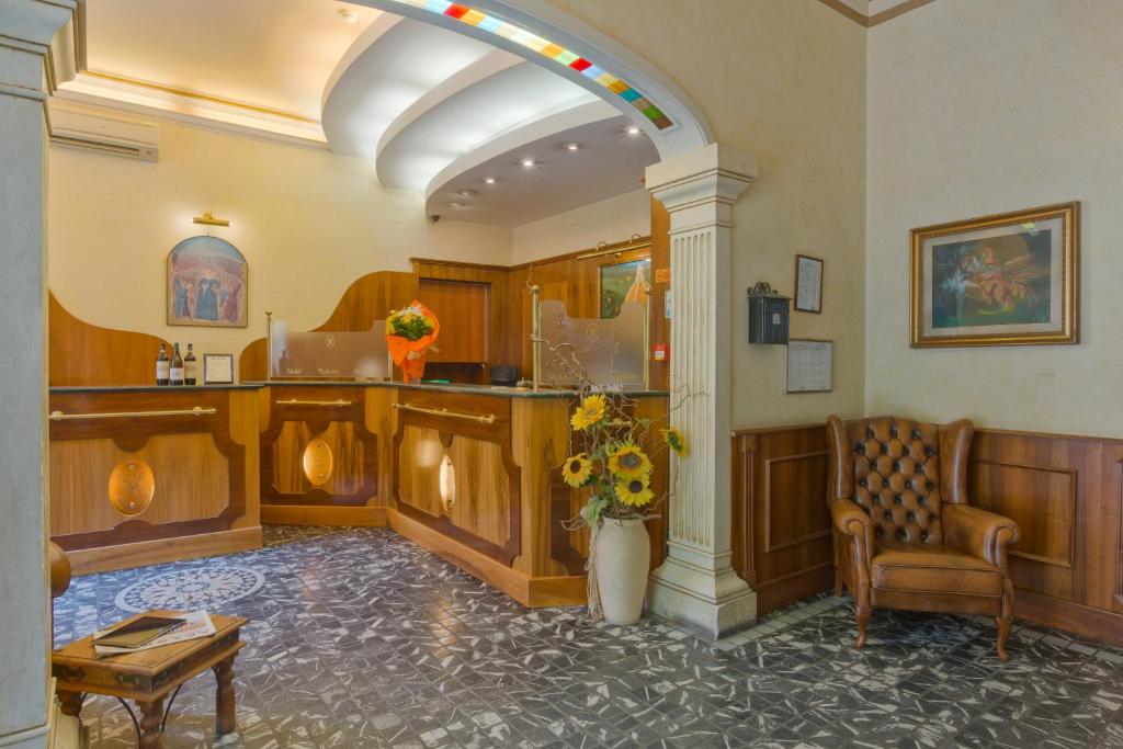 Vstupní hala nebo recepce v ubytování Hotel Palazzo Vecchio