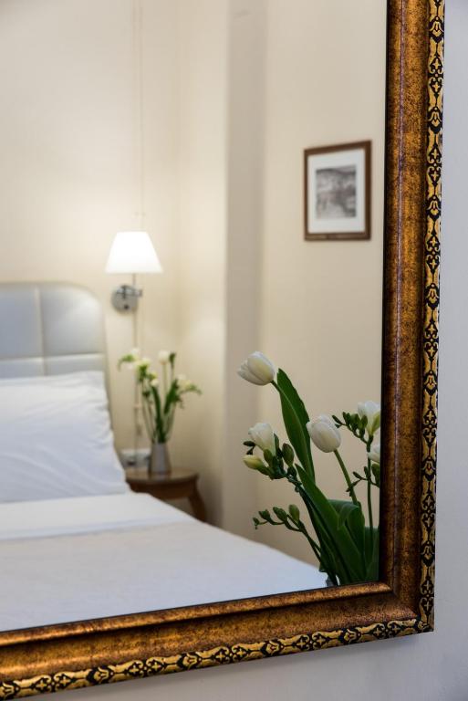 Postel nebo postele na pokoji v ubytování Old Town Inn
