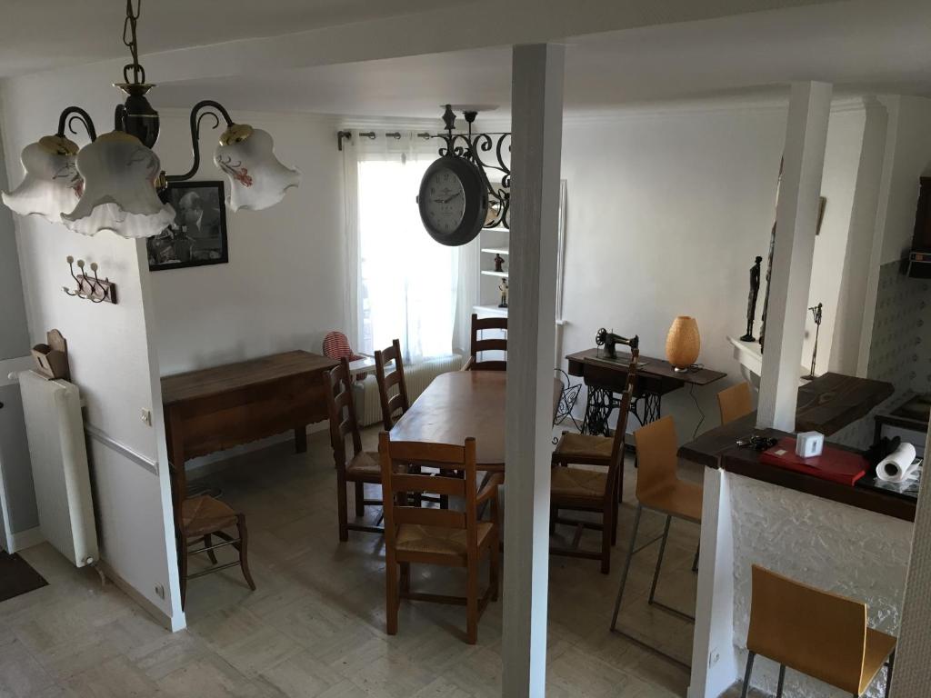 Χώρος καθιστικού στο Le Triplex Gambetta