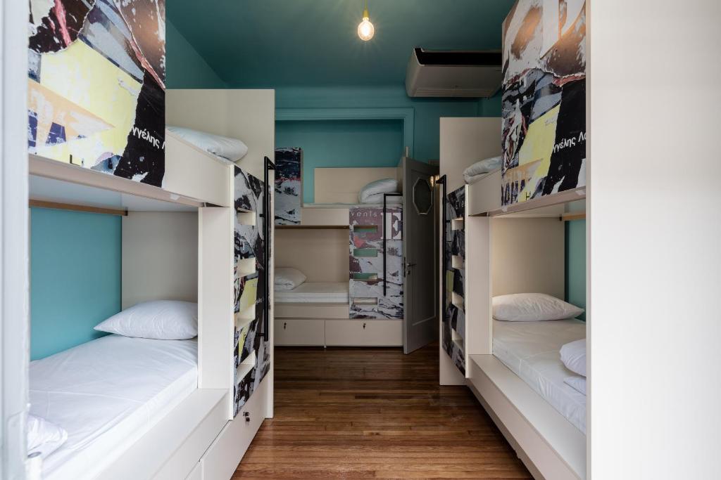 Posteľ alebo postele v izbe v ubytovaní Nubian Hostel