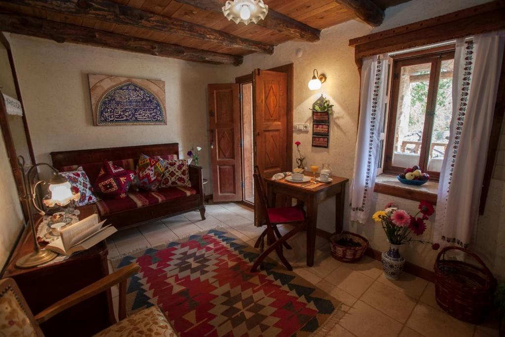 Posezení v ubytování Hoyran Wedre Country Houses