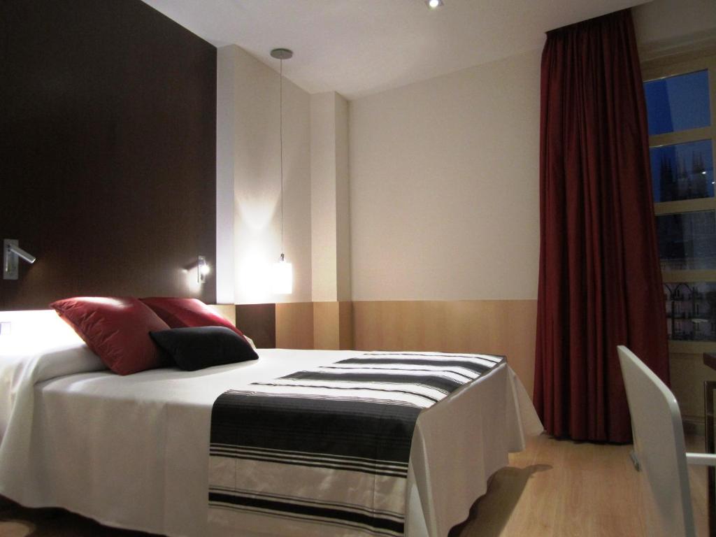 Hotel Vía Gótica - 景色のあるシングルルーム