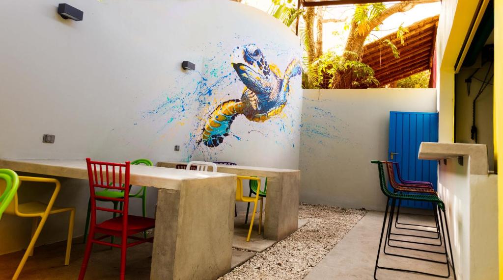 Fotografie z fotogalerie ubytování Hostel Frente al Mar Tropico 20º v destinaci Cozumel